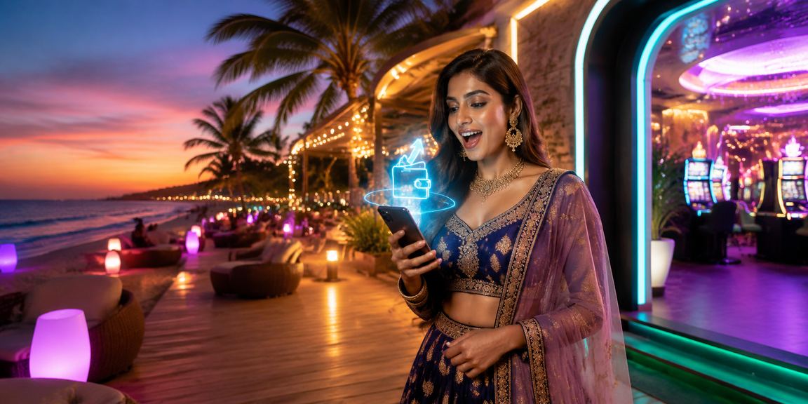 Mobile betting experience in Goa beach area